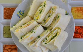 Готуємо сніданок з лаваша