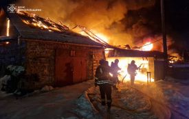 П'ять пожеж за добу ліквідували рятувальники Тернопільщини