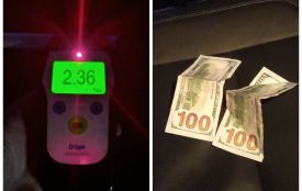 На драгері 2,36 проміле: у Тернополі водій намагався відкупитися від патрульних за 200 доларів