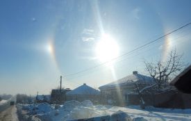 Сонячне гало: рідкісне природне явище помітили на Тернопільщині