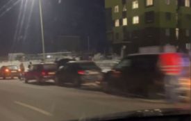 Одразу чотири автівки не розминулися біля Гаївського мосту