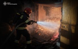 У Більче-Золотецькій громаді горів будинок