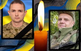 Тернопільщина прощається з Героями Андрієм Федаком та Василем Міляном