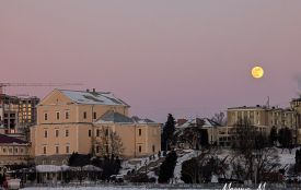 Сніжний Місяць: коли можна подивитися на повню у лютому