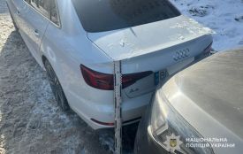 Деталі аварії з чотирма авто на Коновальця: одному з водіїв стало погано за кермом