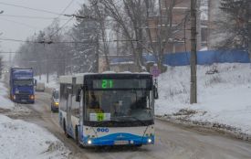 Через аварію на Веселій змінили маршрут автобуса №21