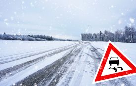 На дорогах ожеледиця: синоптики попередили про погоду на кінець лютого