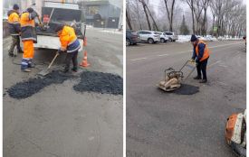 2 березня лататимуть ями у центральній частині Тернополя