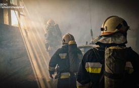 У Гусятині ліквідували пожежу в багатоповерхівці