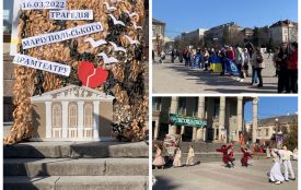 У Тернополі вшанували пам’ять жертв авіаудару по Маріупольському драмтеатру