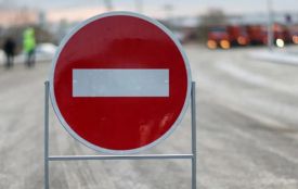 На проспекті Бандери перекрили рух для транспорту (оновлено)