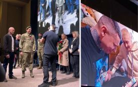 Живе у гуртожитку із батьками і братом. Ветеран Андрій Мавдюк, який втратив на війні руку і око, отримає житло