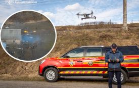 Як на Тернопільщині за допомогою дронів виявляють паліїв