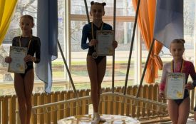 Юна тернопільська гімнастка здобула перемогу на чемпіонаті України