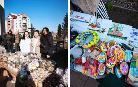 У Великій Березовиці організували ярмарок, щоб зібрати кошти на матеріали для маскувальних сіток