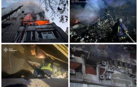 Масована атака на Україну: є постраждалі і руйнування