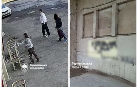 У Тернополі встановили порушників, які пописали стіни міського стадіону