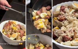 «Мішанина» по-тернопільськи: у мережі показали як готувати традиційну великодню страву