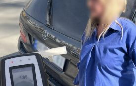 Аварія в центрі: водійка у стані сп'яніння залишила місце події