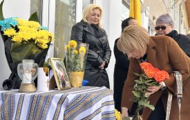 «Морпіхи не вмирають»: у Тернополі вшанували пам’ять Арсена Козуба