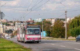 Через ремонт дороги змінили маршрут тролейбуса №8