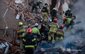 Вночі ворог завдав масованого удару по українських містах: у Харкові та Дніпрі є прильоти, багато поранених