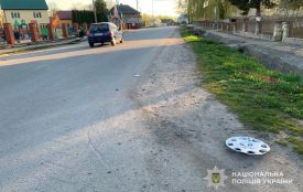 На Тернопільщині 10-річний велосипедист потрапив під авто і опинився в реанімації