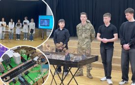 Школярі «Простору 28» показали як створювати захищені тести, як функціонує SMART-місто та як виростити мікрозелень