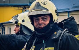 Обличчя тих, хто поборов вогонь: в ДСНС показали кадри з ліквідації наслідків ворожої атаки на Тернопіль