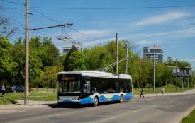 У Тернополі уже курсують нові тролейбуси «Електрон»