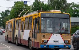 Через аварію на Збаразькій змінили курсування тролейбусів на чотирьох маршрутах