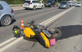 В аварії на Будного травмувався кермувальник мотоцикла