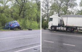 У селі Городище зіштовхнулися легківка та фура: що відомо