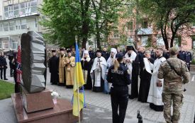 У День пам'яті та перемоги над нацизмом в Тернополі молились за спокій душ усіх, хто загинув на війні