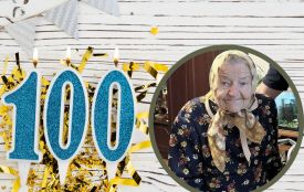 100 років виповнилося довгожительці з Хоросткова
