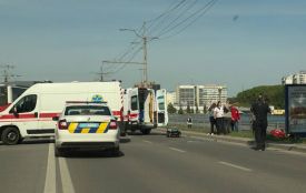 Аварія біля Тернопільського ставу: рух ускладнений
