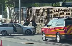 Аварія  з потерпілими на Об'їзній (оновлюється)