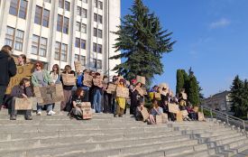 Мітинг проти нового Цивільного кодексу організували у Тернополі