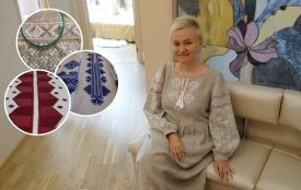 З молитвою у кожному стібку: Ольга Кундис відтворює колекцію вишитого одягу у старовинних техніках