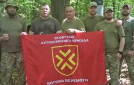 Артилеристи висловили підтримку чемпіону світу з боксу Олександру Усику напередодні поєдинку