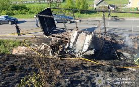 На Львівщині загинув водій вантажівки з Тернопільщини