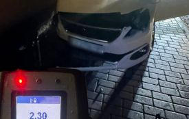 У Нагірянці п'яний водій в'їхав у будівлю