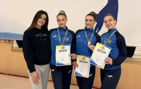 Тернопільські спортсменки вибороли «срібло» на чемпіонаті України зі спортивної аеробіки