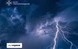 На Тернопільщині оголосили штормове попередження