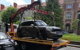 У Тернополі за місяць евакуювали 58 автомобілів, припаркованих з порушеннями