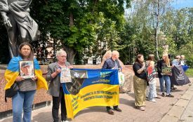 «Моє серце у пеклі полону»: у Тернополі нагадали про полонених і зниклих безвісти захисників