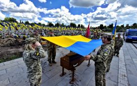 Тернопіль в останню путь провів Героя Андрія Стоцького