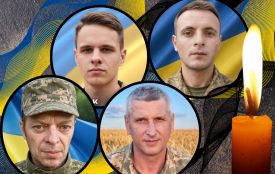 «На щиті» повертаються Герої з Тернопільщини Сергій Оліярчук, Віталій Соколік, Остап Романюк та Михайло Вільк