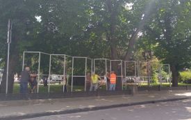 Розширюють Алею пам’яті на бульварі Шевченка