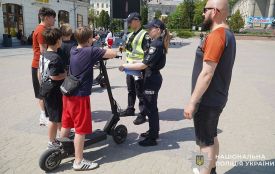 За два місяці поліція виявила десятки порушень серед водіїв електросамокатів